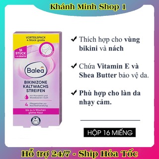 Miếng tẩy ria mép, lông mặt, lông mày, bikini Balea của Đức - Date mới Đủ Bill (Shop có che tên SP)