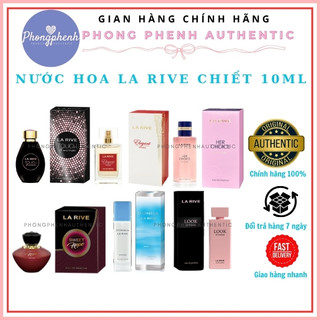 [Chiết 10ML - ĐỌC KĨ MÔ TẢ SP] NƯỚC HOA NỮ LA RIVE CÁC MÙI