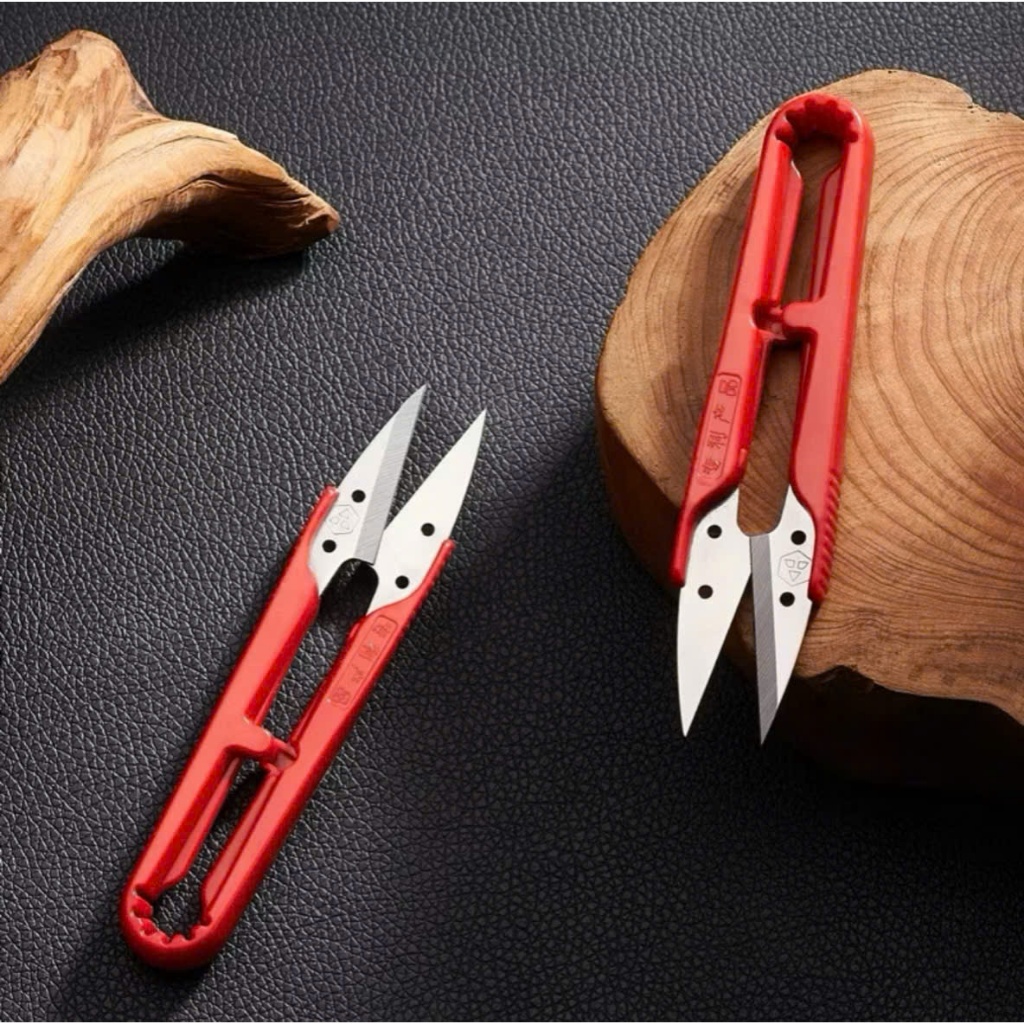 Kéo Bấm Cắt Chỉ Pin 1423 Màu Đỏ - Dụng Cụ May Vá Siêu Sắc Bén