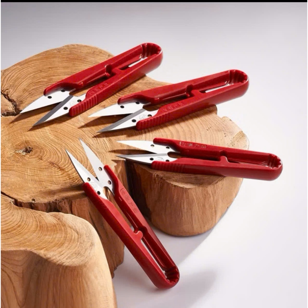 Kéo Bấm Cắt Chỉ Pin 1423 Màu Đỏ - Dụng Cụ May Vá Siêu Sắc Bén