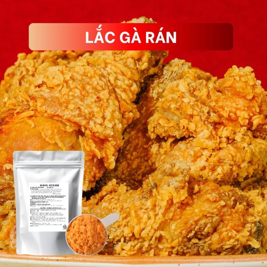 Combo 2 Gói Bột Phô Mai 1kg – Lắc Khoai Tây, Gà Rán, Snack, Sốt Phô Mai Giá Dùng Thử – Soonicorn