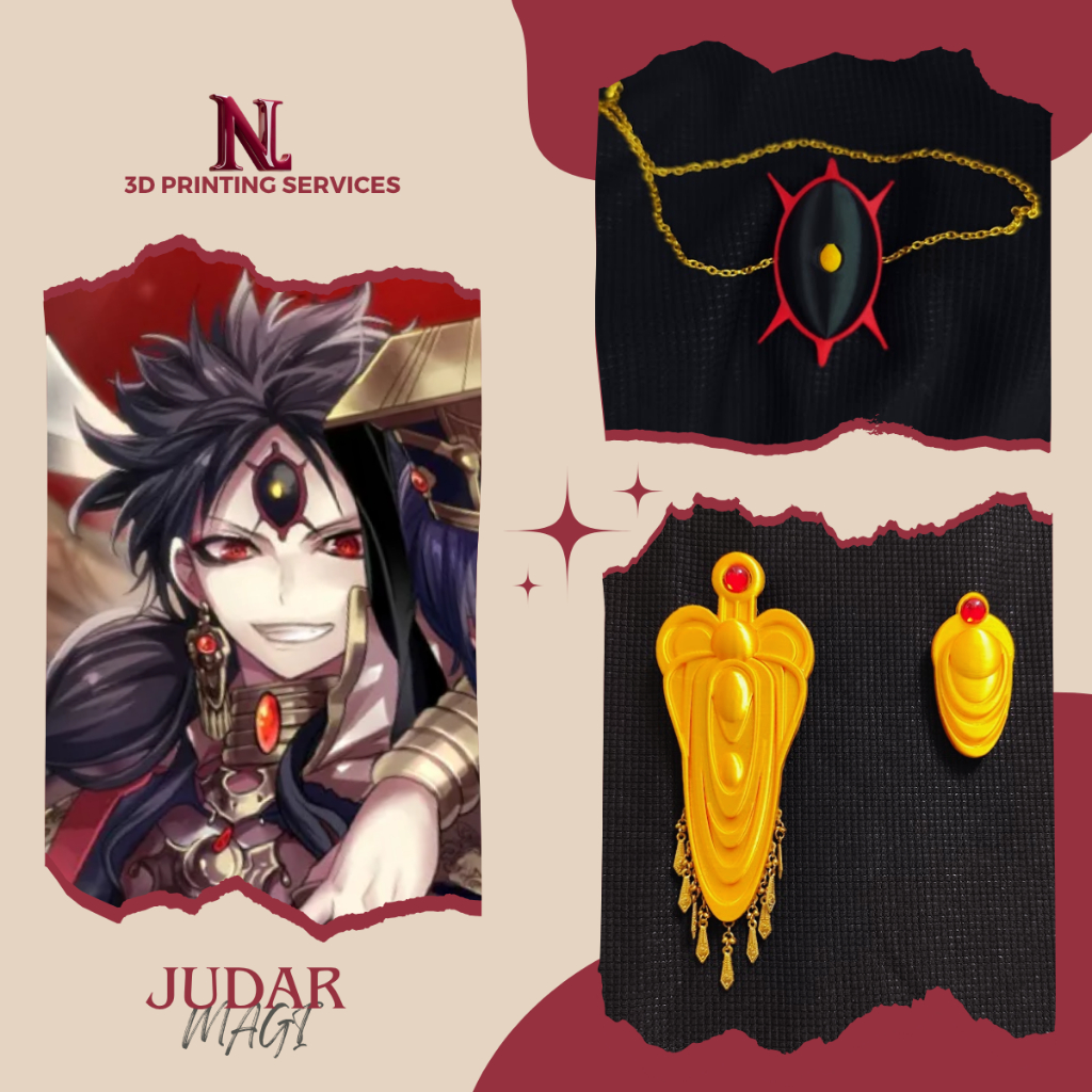 Thiết kế in 3D phụ kiện cosplay chất lượng cao giá rẻ | NL3D