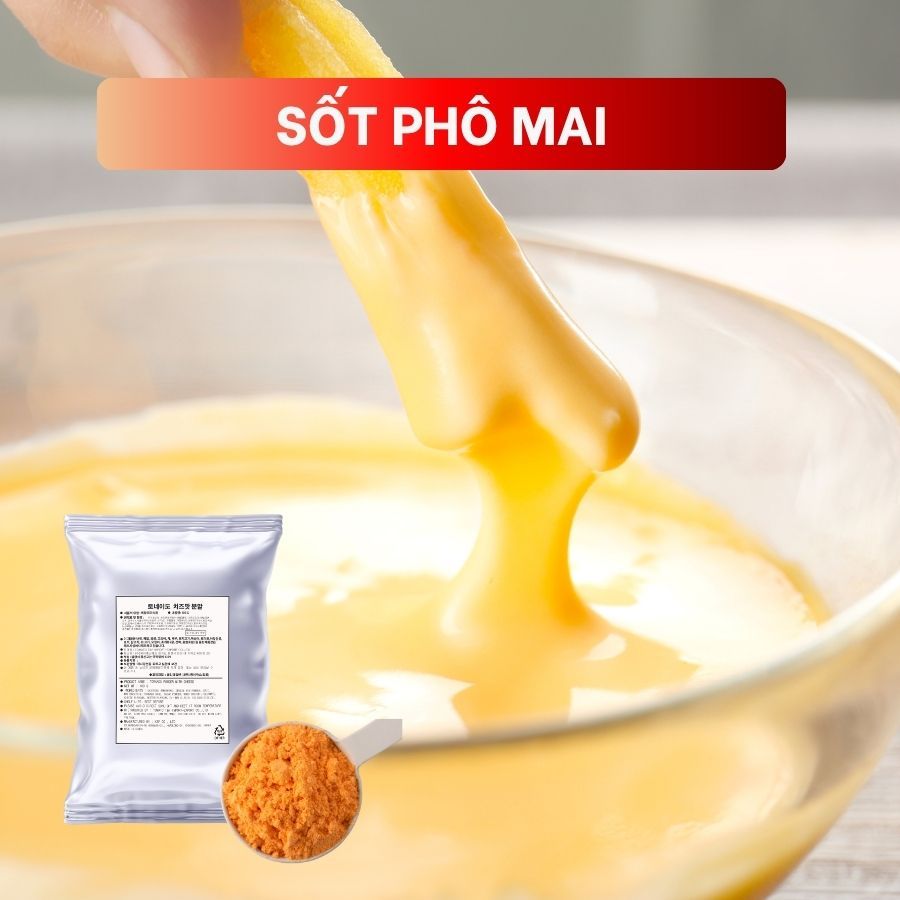 🧀 Bột Phô Mai Gói Tiết Kiệm 100g | Bột Phô Mai Lắc Khoai Tây, Gà Rán Ngon Chuẩn Vị – Soonicorn