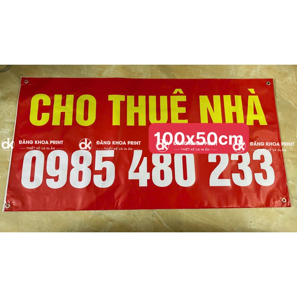 In bạt quảng cáo, bảng hiệu, băng rôn, banner tốt nghiệp, phông nền sự kiện - Free thiết kế - Khách cần gấp nhắn shop