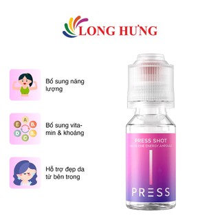 Vitamin tươi tổng hợp Press Shot Energy Ampoule (15ml x 1 lọ/3 lọ)