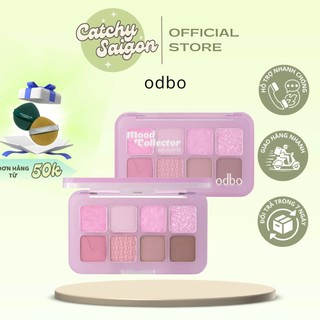 [ODBO] Bảng Phấn Mắt Odbo 8 Ô Nhũ Lì Trong Suốt, Mood Collector Eye Palette, 7.2g (OD2030)