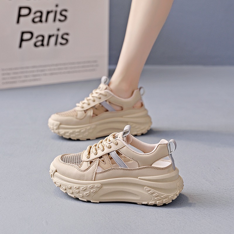 MIXI UNI - Giày Sneaker nữ V.I đế cao ( quảng châu loại 1), da mềm chuẩn form hack dáng hàn quốc mẫu mới !
