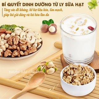 Tổng hợp 25 loại hạt nấu sữa, hạt dinh dưỡng làm sữa tự nhiên, đậu hạt hữu cơ tùy chọn