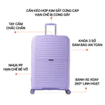 Vali Kéo MIAvn Larita MIYO - Size 20/24, Nhựa PP Bền Bỉ, Hạn Chế Bể Vỡ, Khoá Số Bảo Mật, Bảo Hành Trọn Đời — ảnh 3