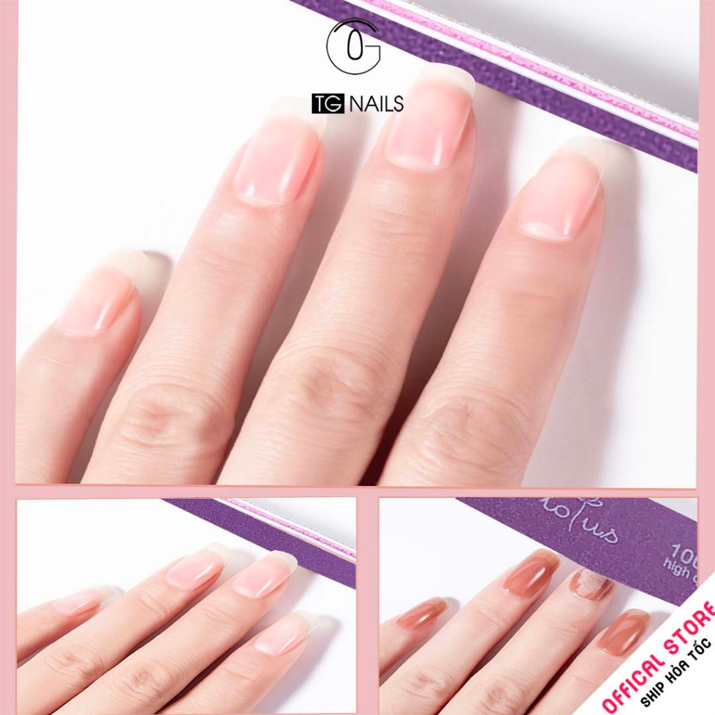 Combo 3 dũa nail nhám tím loại xịn nhiều kiểu dáng lựa chọn
