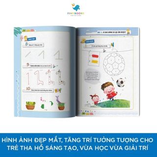 Sách - Bộ sách Pomath – Toán tư duy cho trẻ em từ 4 - 6 tuổi - Phân loại Lẻ/Combo