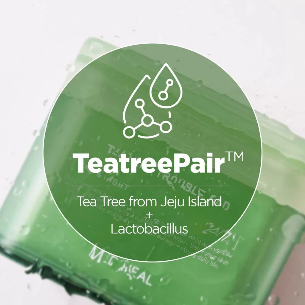 Miếng lót mực chính thức Mediheal 100Pcs/Vegan Micro-Perforated Eco-Silk/Vitamide/Toner/Teatree