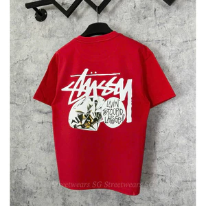 Áo Thun Stu Chất Vải Cotton Dày Dặn Form Rộng Unisex Full Tag Mac