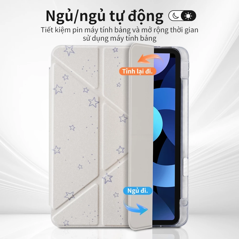 Vỏ bảo vệ hình chữ Y phù hợp cho iPad Gen 11 A16 Pro 11 13 M4 M5 Air 6th 11 M3 13 Gen 10 / 9/ 8/ 7th