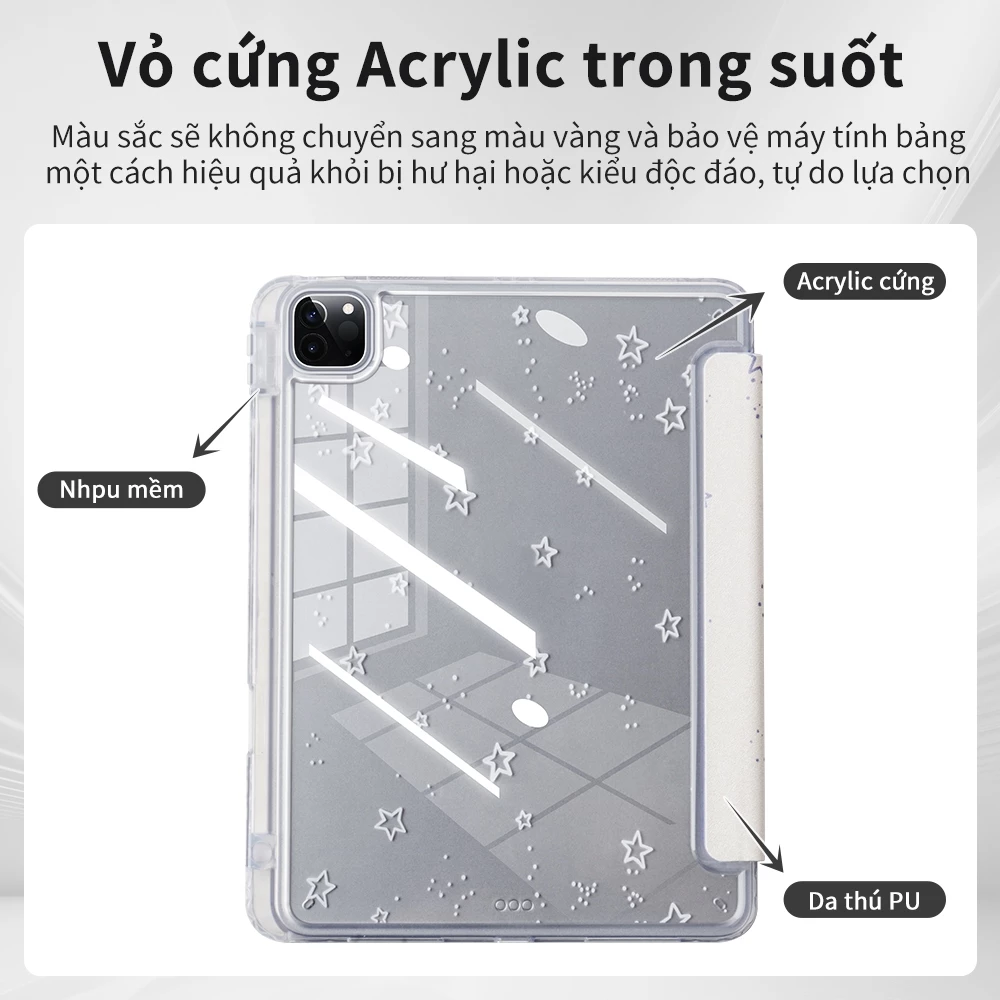 Vỏ bảo vệ hình chữ Y phù hợp cho iPad Gen 11 A16 Pro 11 13 M4 M5 Air 6th 11 M3 13 Gen 10 / 9/ 8/ 7th