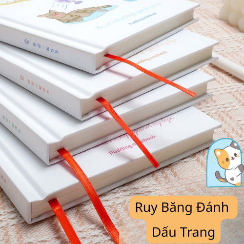 Quyển Sổ Tay Bìa Cứng, Sổ Bìa Cứng A5 MESO 160 Trang Kẻ Ngang Dùng Làm Sổ Nhật Ký Cute, Bìa Dày Dặn Cứng Cáp