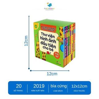 Sách - Bộ Hộp Thư Viện Hình Ảnh Đầu Tiên cho bé 0 - 6 tuổi - MY FIRST PICTURE ENCYCLOPEDIA - Đại Mai Books