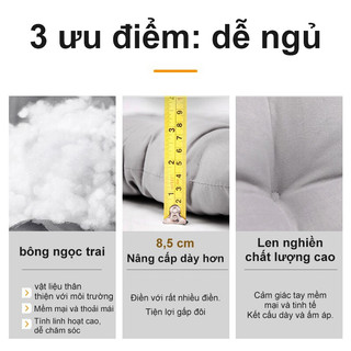 Ghế Nằm Vải Cotton Thoáng Khí, Ghế Xếp Cắm Trại Chịu Lực Tốt, Siêu Êm, Gấp Gọn Di Động
