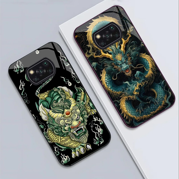 Ốp Lưng XIAOMI POCO X3 PRO, POCO X3 NFC Lưng kính cường lực Sáng Bóng
