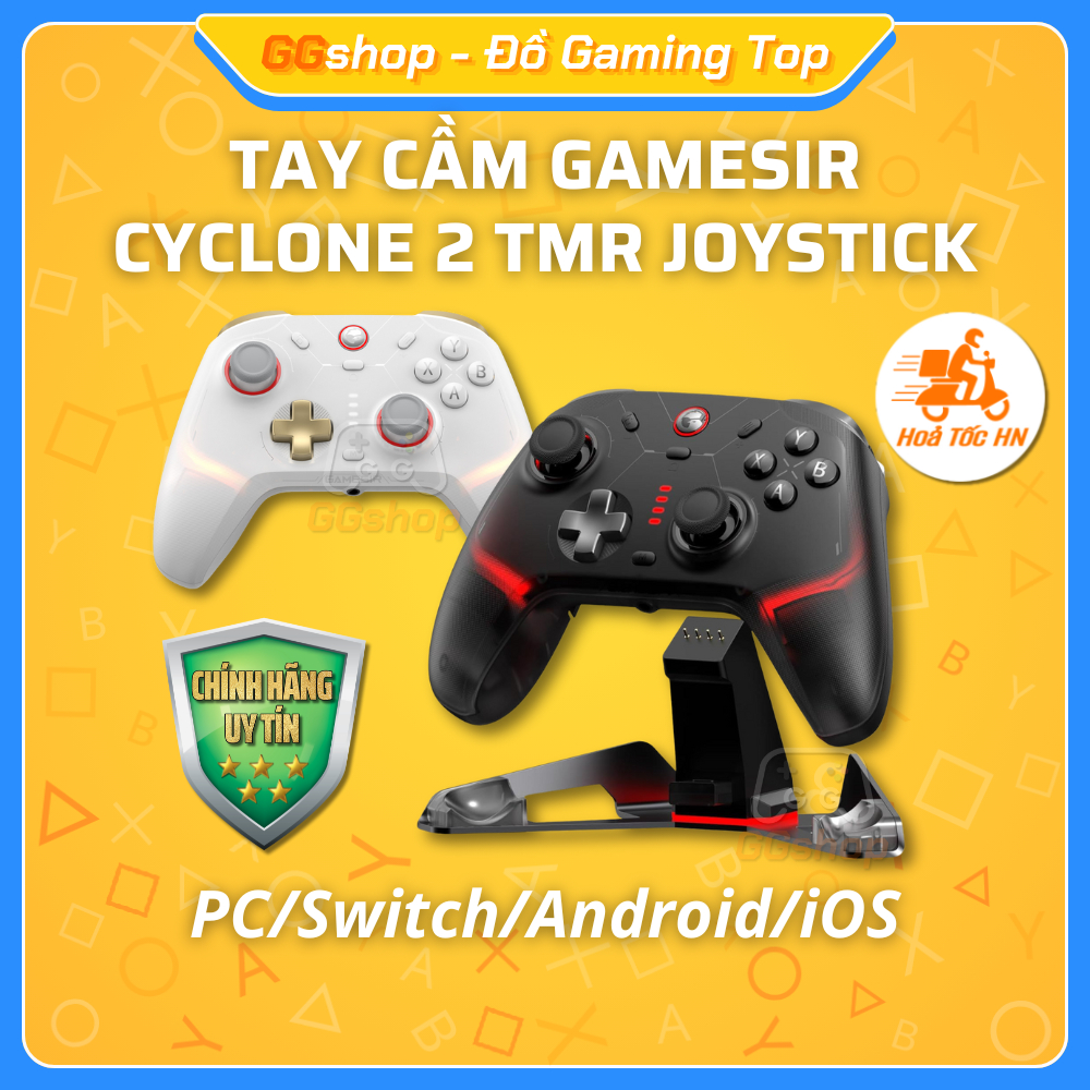 Tay Cầm GameSir Cyclone 2 TMR Cho PC/Nintendo Switch/Android/iOS ...