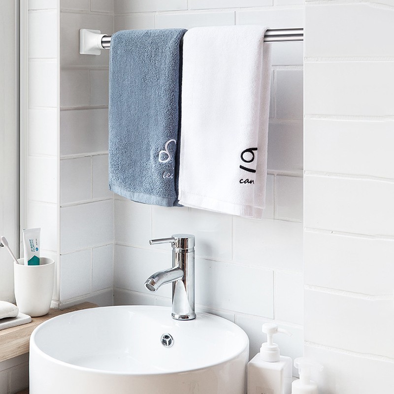 Thanh Treo Rèm Cửa / Tắm INOX đa năng cao cấp đầu vuông - Không Cần Khoan Tường ( Nhiều Kích Thước )