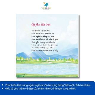 Sách- Truyện đọc cho bé:  Bé học nói qua thơ- Cái kho bầu trời - Finybooks