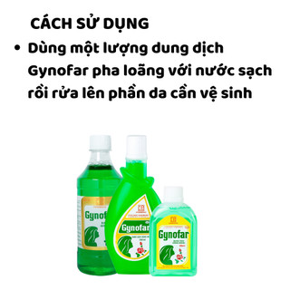 [CHÍNH HÃNG] Dung dịch vệ sinh phụ nữ / Nước rửa phụ khoa Gynofar (PHARMEDIC)