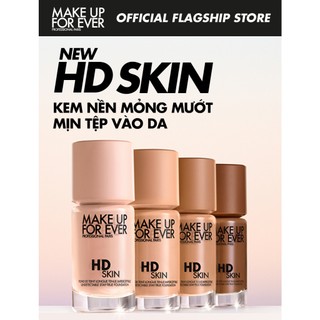 Kem nền mỏng mịn tệp da Make Up For Ever HD Skin Foundation 30ml