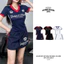 Set đồ nữ Thể Thao Áo body và chân váy chữ G&B 25 FFCLUB MIX chất liệu Cotton co giãn