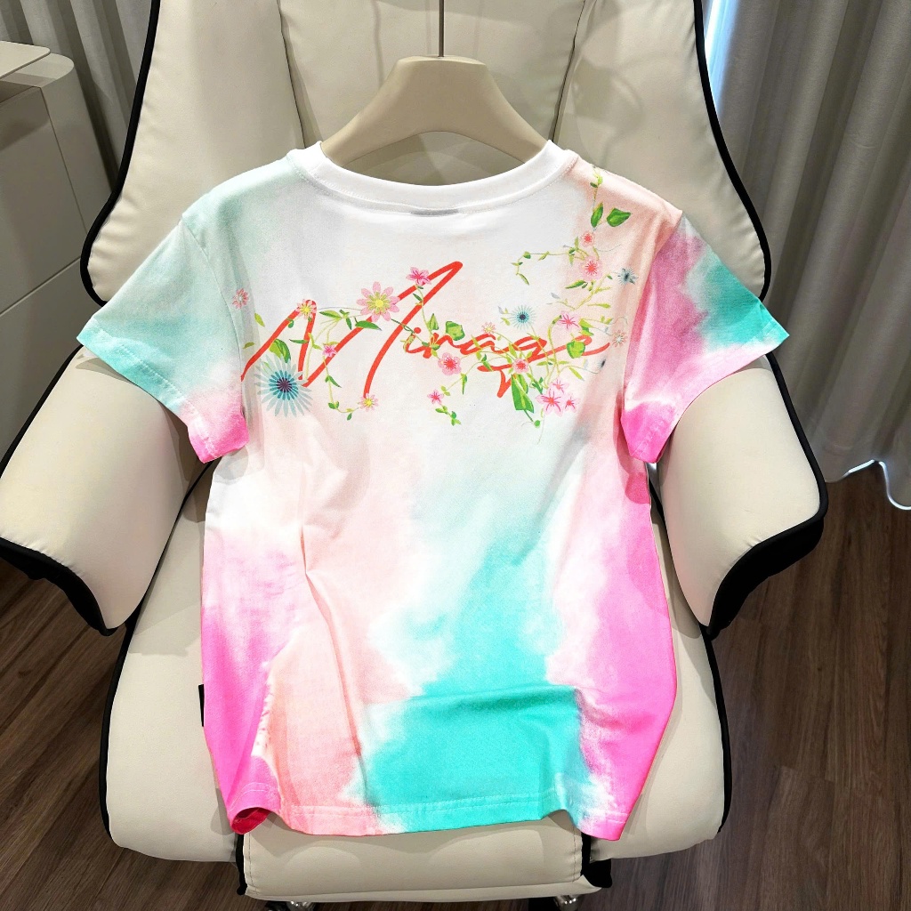 Áo Thun Mirage Loang Màu Local Brand Chất 100% Cotton Mềm Mịn Thoáng Mát