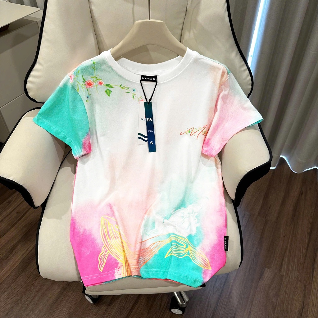 Áo Thun Mirage Loang Màu Local Brand Chất 100% Cotton Mềm Mịn Thoáng Mát