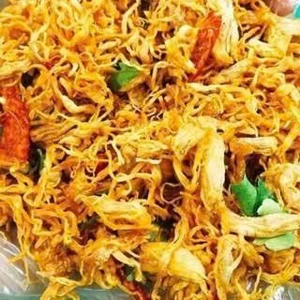 Khô Gà Lá Chanh giòn 500gram - Nguyên liệu trộn bánh tráng.