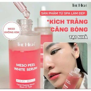 Tinh Chất Serum Meso Peel THE HIGH 50ml Hỗ trợ Trắng Da Căng Bóng Không Đau Không Đỏ,Làm Sạch Sâu