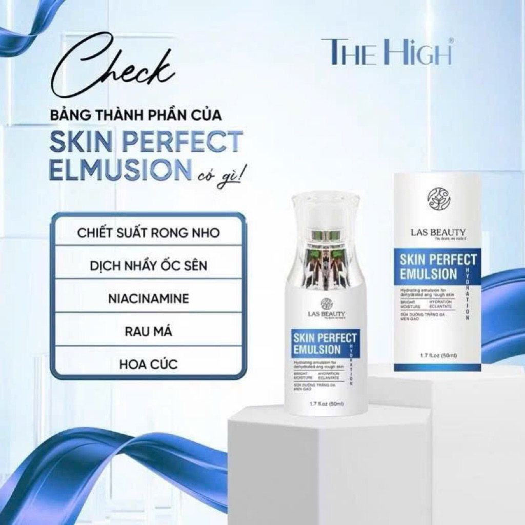 (HỎA TỐC) SỮA DƯỠNG RONG NHO LAS BEAUTY TÁI SINH, PHỤC HỒI GIÚP DA CĂNG BÓNG