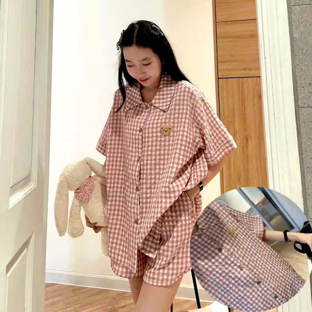 Hồng evelet gấu