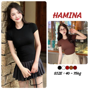 Áo Thun Nữ Cotton Cộc Tay Mịn Mát Ôm Body Bigsize_Mặc là xinh 402