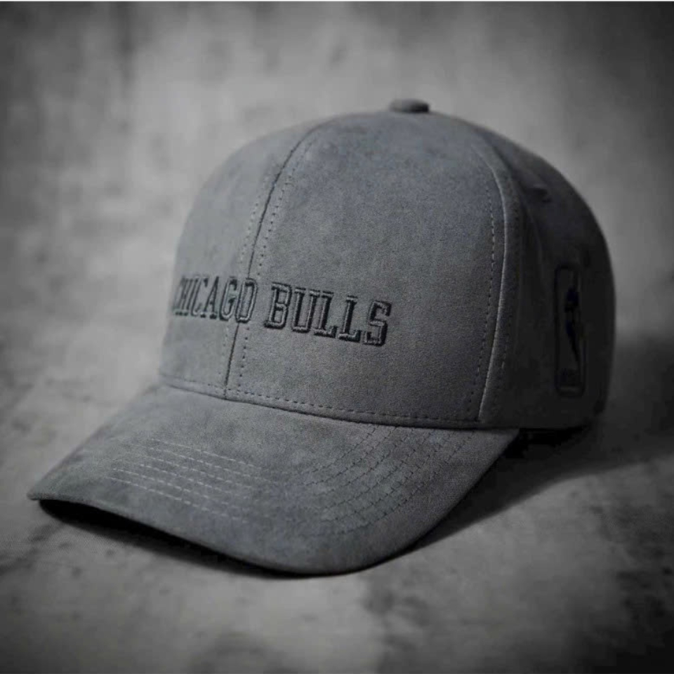 Nón kết, mũ lưỡi trai Chicago Bulls phối phối vải kaki mềm form chuẩn thời trang thể thao siêu đẹp