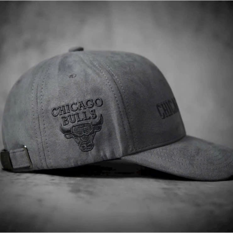 Nón kết, mũ lưỡi trai Chicago Bulls phối phối vải kaki mềm form chuẩn thời trang thể thao siêu đẹp