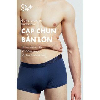 Quần lót nam active trunk Microfiber mesh mảnh sợi công nghệ Quick-Dry siêu khô thoáng ONOFF-18UO25A022