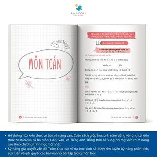 Sách - Sổ tay kiến thức Toán – Văn – Anh Lớp 6
