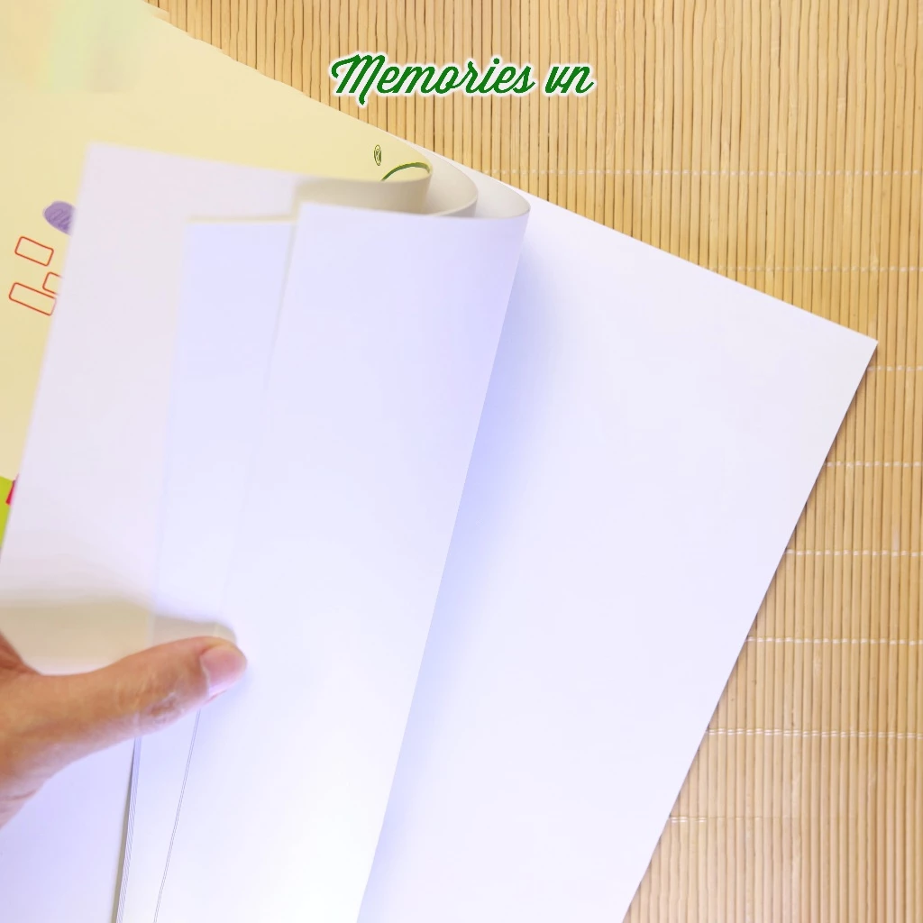 Tập vẽ Mỹ Thuật A4 100gsm 40 trang (20 tờ), vở vẽ cho trẻ em, học sinh, tô màu sáp dầu, bút chì màu,