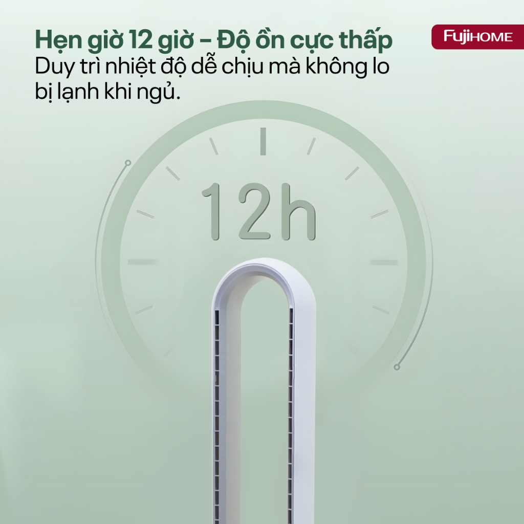 Quạt không cánh lọc không khí bụi mịn Nhập Khẩu, Quạt điện làm mát đa năng 24 cấp gió cảm ứng hiện đại electronic fan