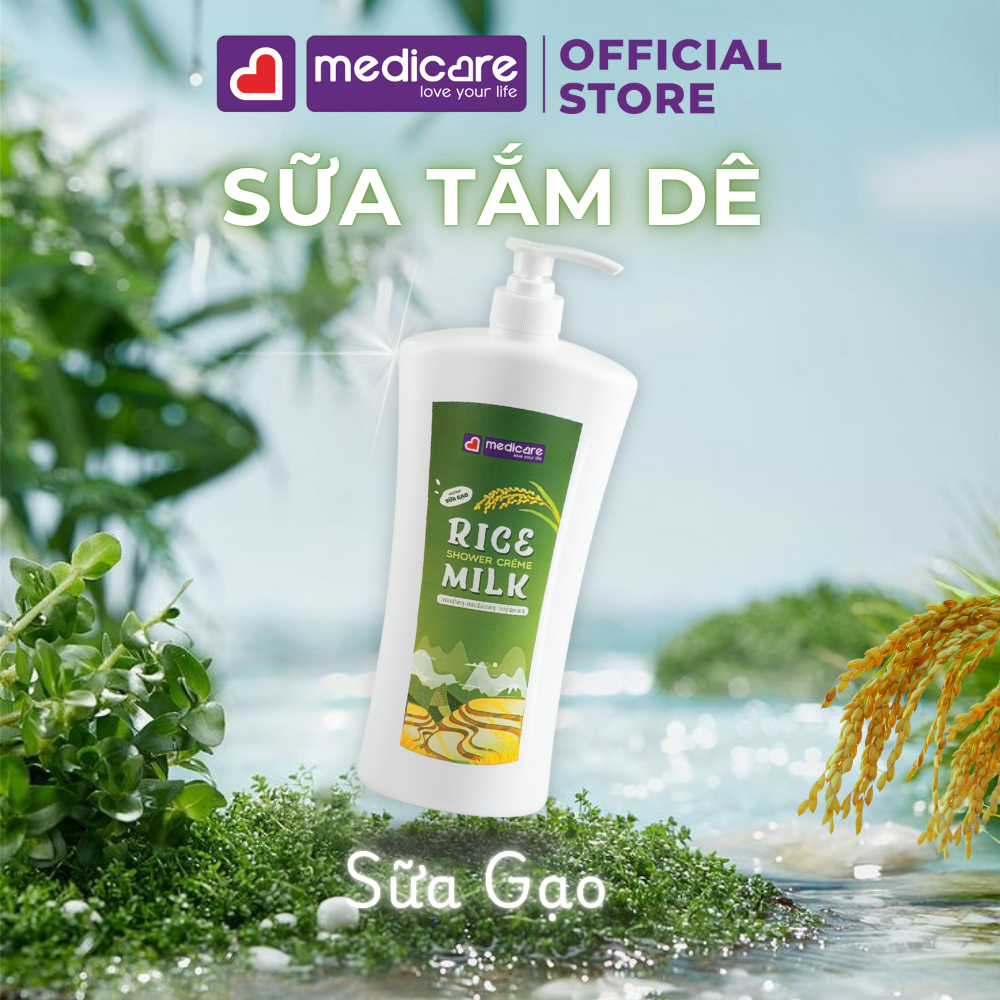 Sữa tắm MEDiCARE hương gạo 1 lít
