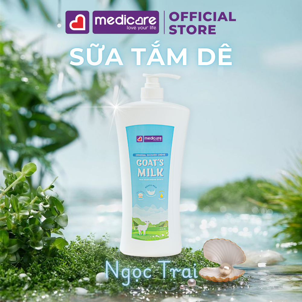 Sữa tắm dê MEDiCARE chai 1 lít