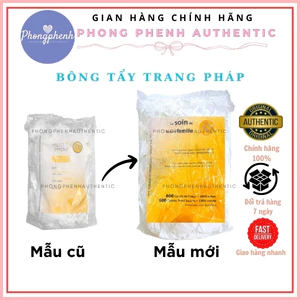 BÔNG TẨY TRANG TETRA-TRUMA LE SOIN LARETAT PUR TÚI 600 MIẾNG - PHỒNG PHỀNH