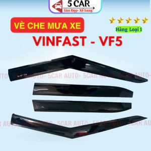 Vè che mưa xe Vinfast VF5/ Herio Green 2024 2025 nhựa thái dày cao cấp che nắng,ngăn mưa tràn vào xe