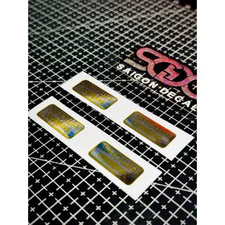 Tem Sticker Crom Dán Chân Phuộc, Thân Phuộc Daytona Showa - Có 3 Màu Sắc |SGDC - 1 Cái/Cặp|