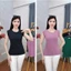 Áo sát nách gân tăm nữ cổ tròn Basic, áo thun ôm Body,dễ phối đồ,dáng xinh xu hướng Hàn.