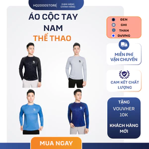 Áo Thun Nam Dài Tay Basic Cổ Tròn Chất Mịn Mát – Đơn Giản,Mặc Đi Chơi ,Thể Thao,Đi Làm.