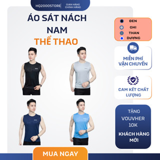[COMBO 3 - 4 ]Áo Thun Sát Nách Lục Giác Nam Cao Cấp - Co Giãn 4 Chiều,Ôm Body, Thoáng Khí,Siêu Đẹp.
